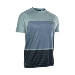 ION Tee SS Traze AMP X - Jersey - Getijdegroen - Pastelgroen/Blauw