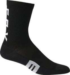 Fox Racing 6" Flexair Merino Sok Zwart
