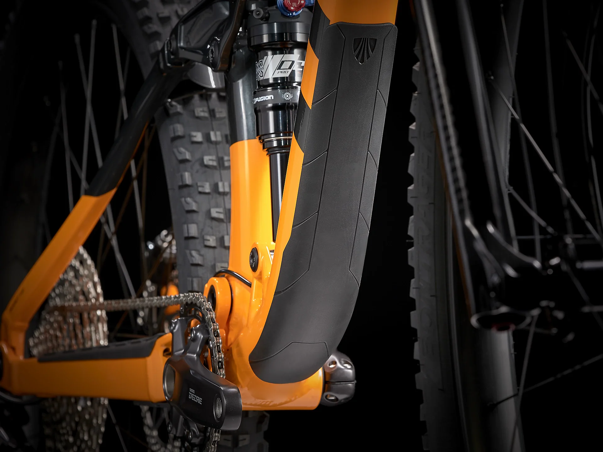 Trek Fuel EX 5 Deore Lithium Grijs/Marigold - Image 9