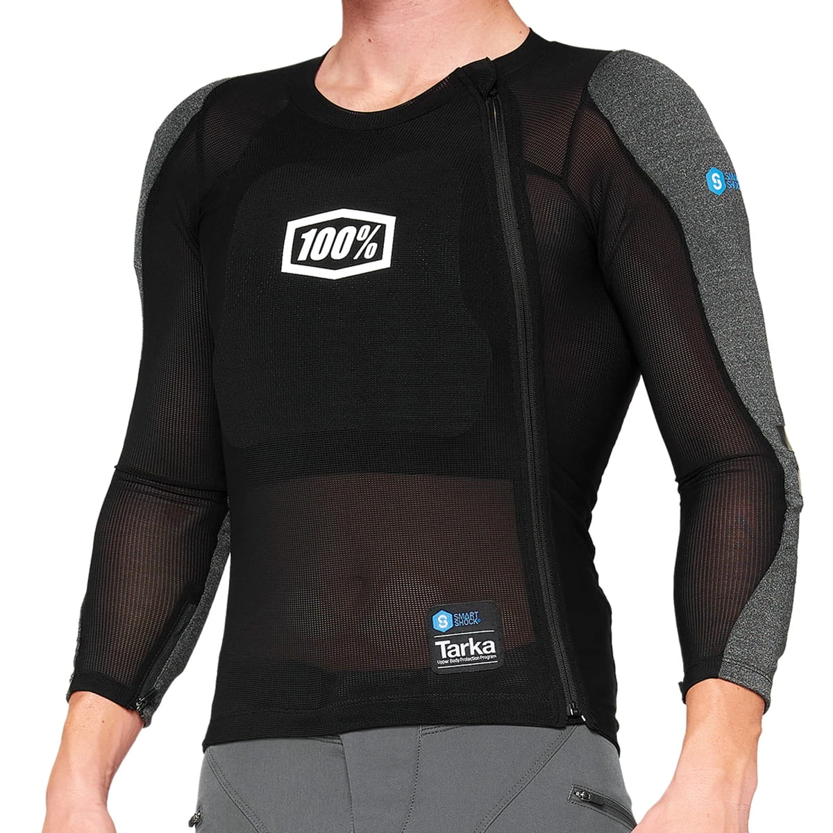 100% Tarka Lange Mouw - Protector Shirt - Zwart