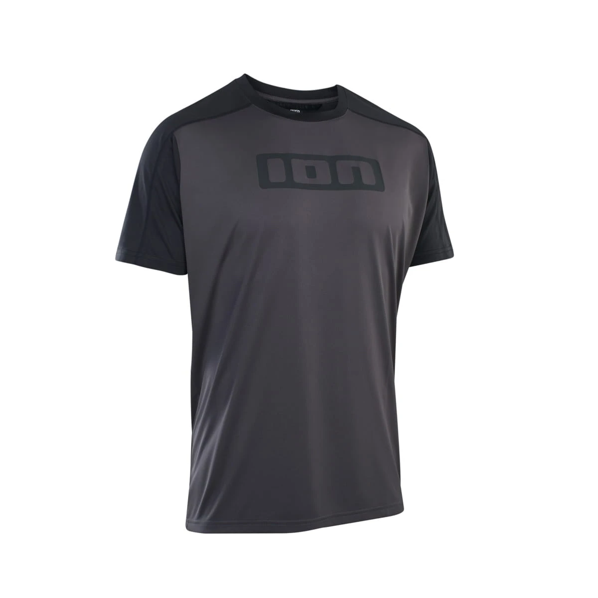 ION Bike Tee Logo SS Heren - Grijs
