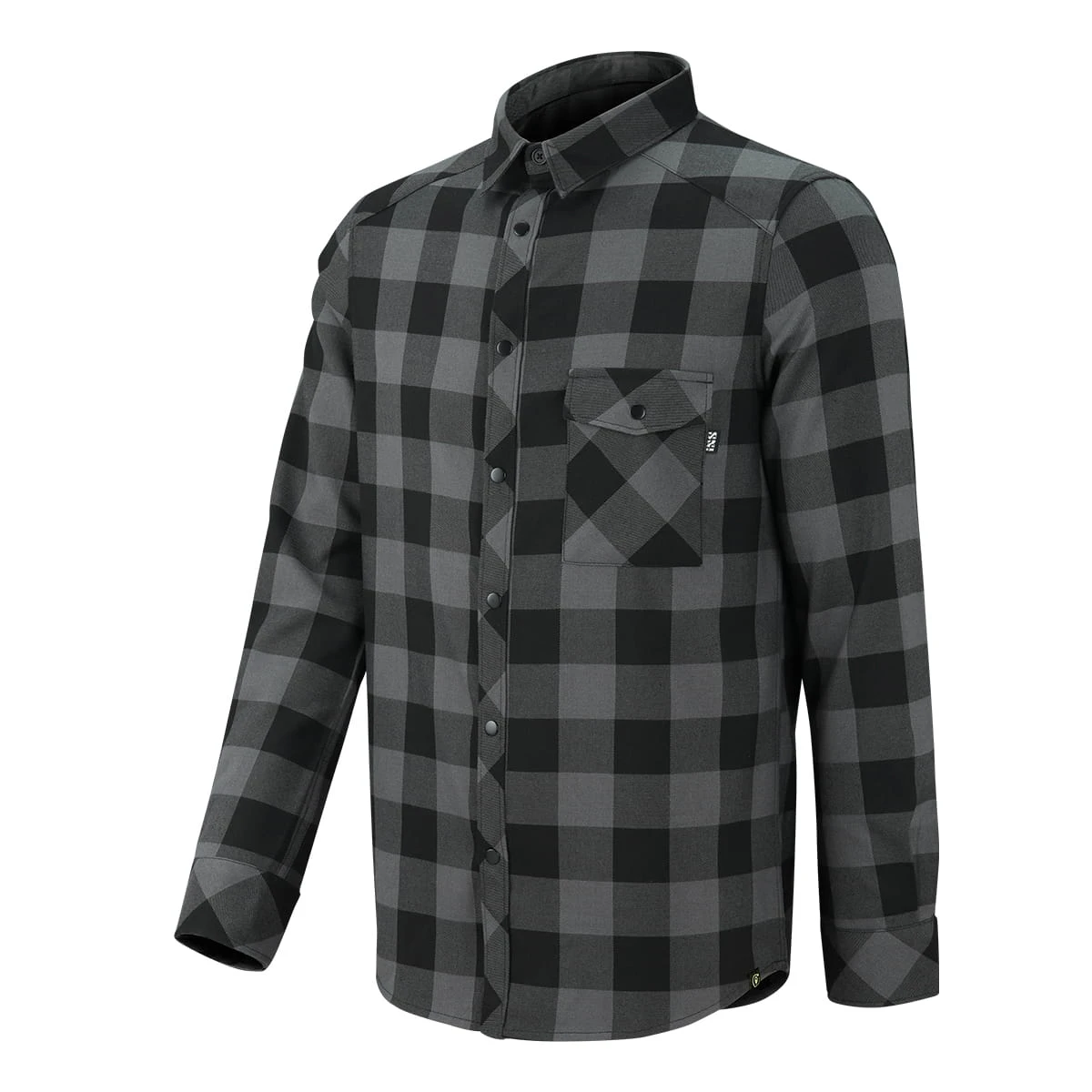 IXS Carve Digger Shirt Lange Mouw - Grijs/Zwart