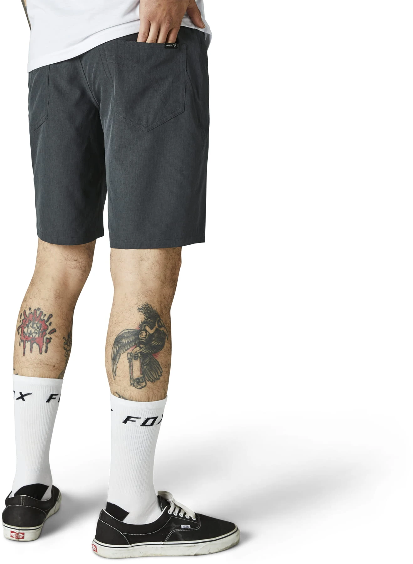 Fox Racing Machete Tech Short 3.0 Heather Black - Image 2