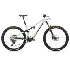 Orbea RISE M10 Sap Wit - Groen Mist (Glans)