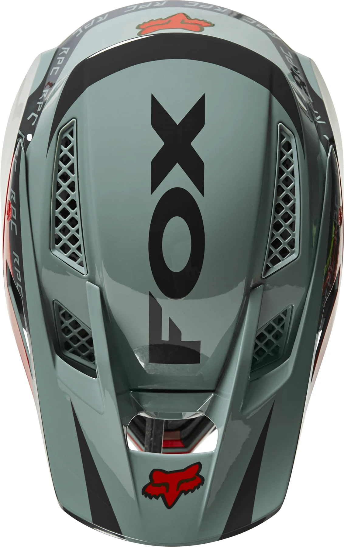 Fox Racing Rampage Pro Carbon Mips Helm Dvide CE-CPSC Eucalyptus - Image 3