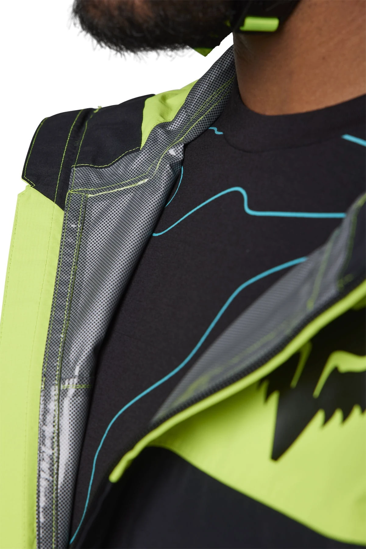 Fox Racing Ranger Lunar 2.5L Water Jacket - Fluoriserend Geel - Afbeelding 8