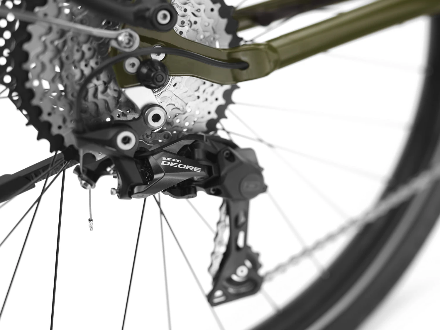 Electra Townie Path Go! 10D Step-Thru Olive - Afbeelding 7