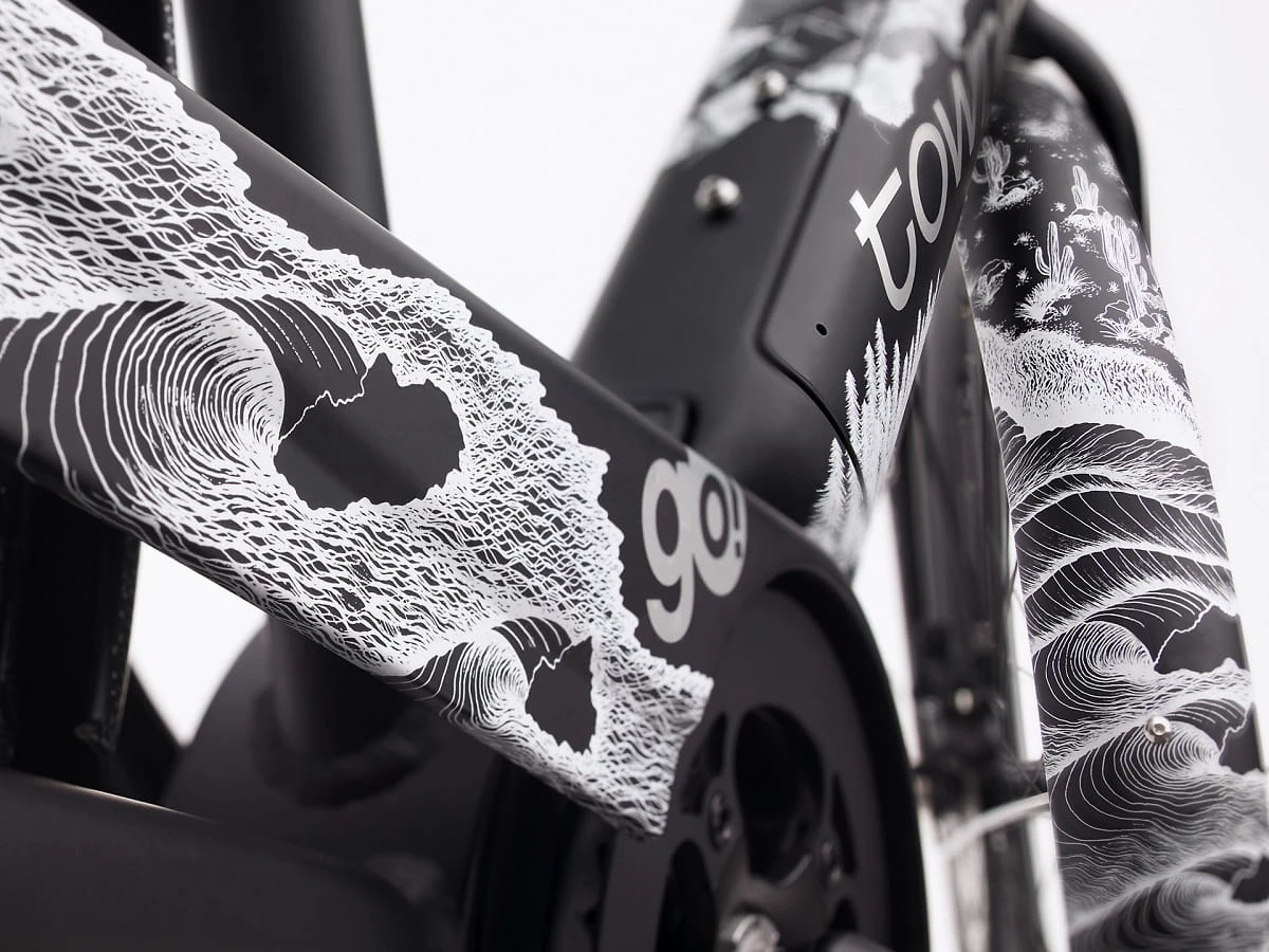 Electra Townie Path Go! 10D Step-Over Zwart - Image 3