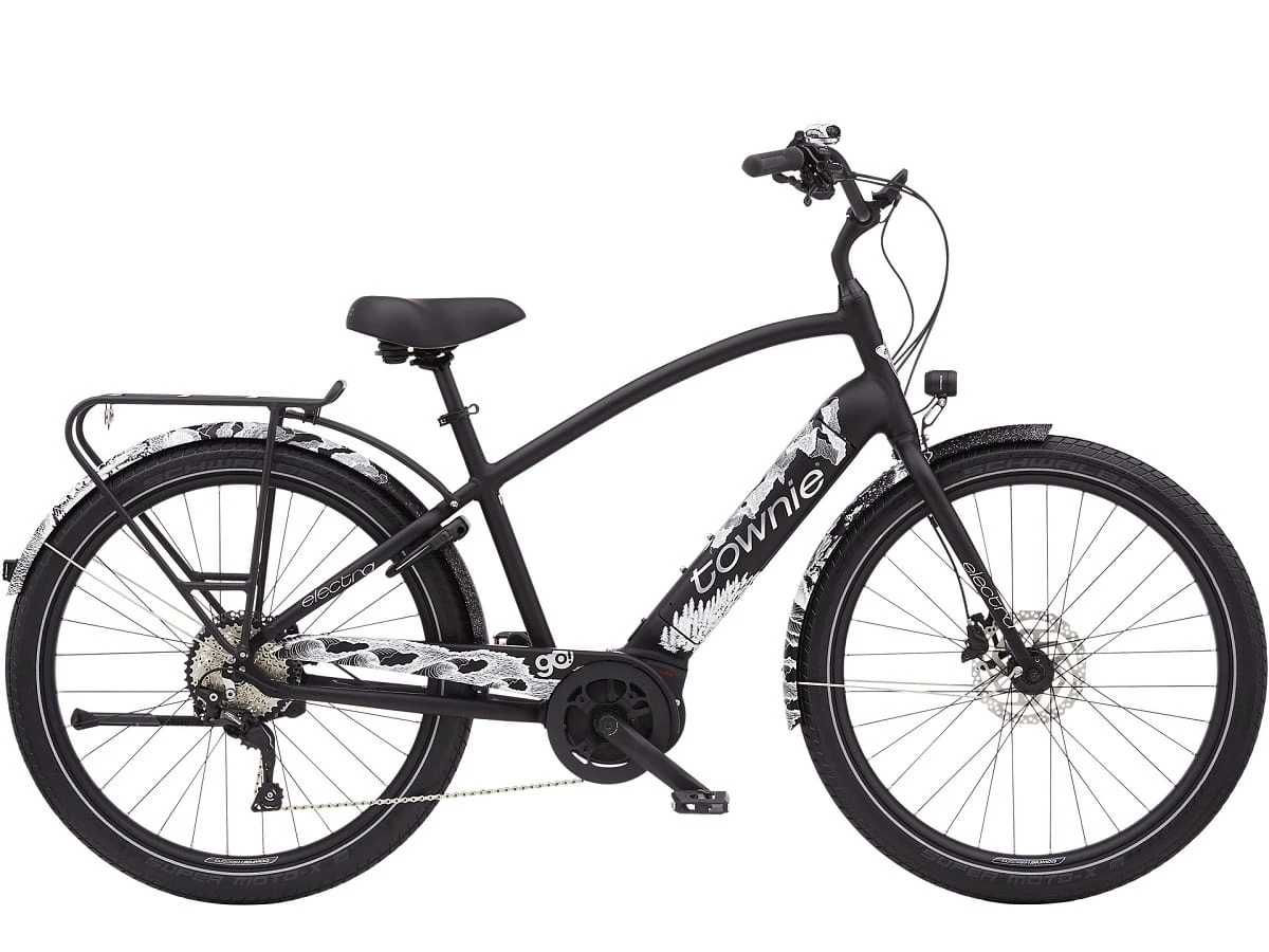 Electra Townie Path Go! 10D Step-Over Zwart