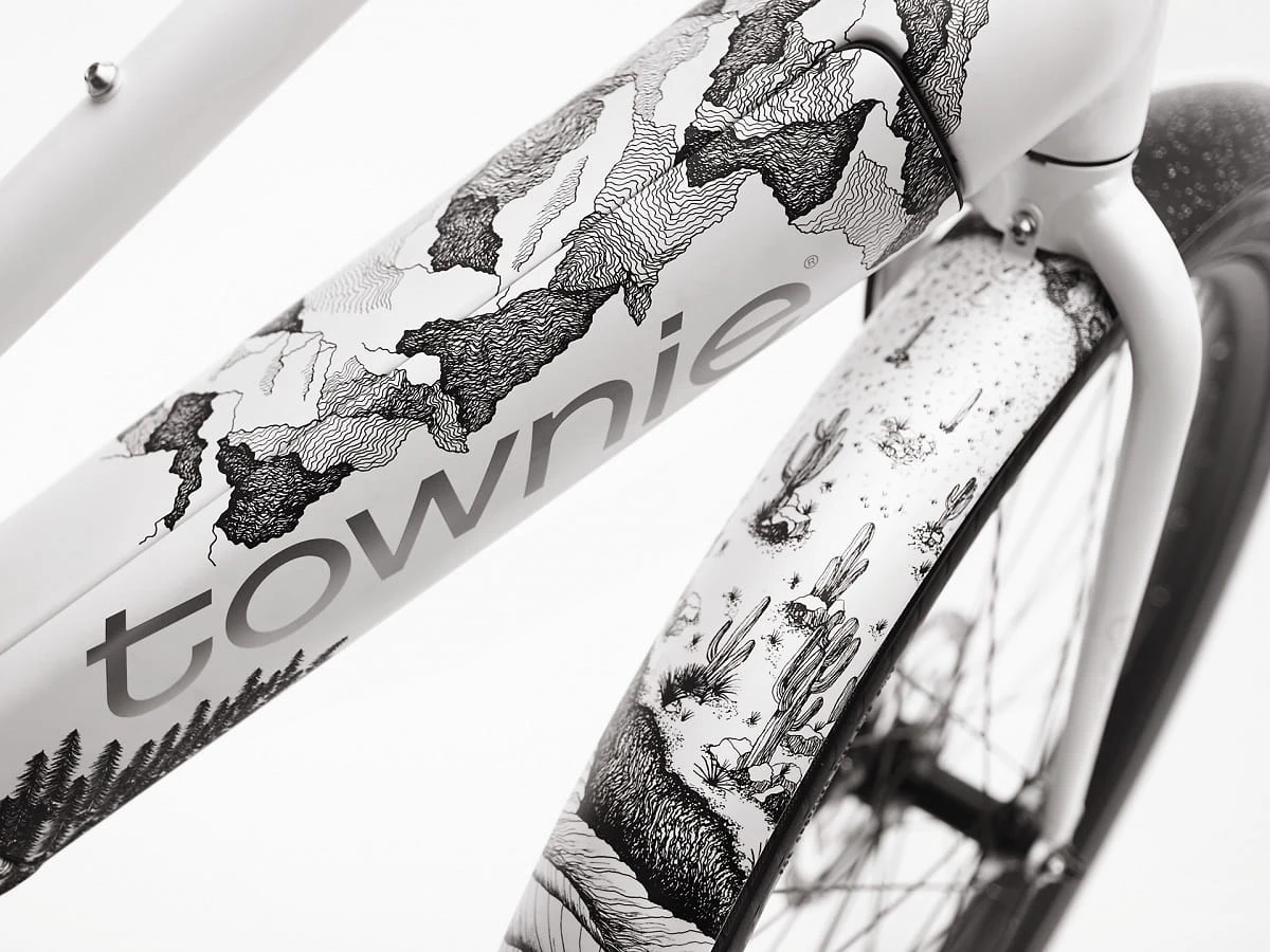 Electra Townie Path Go! 10D Step-Thru Pearl White - Image 2