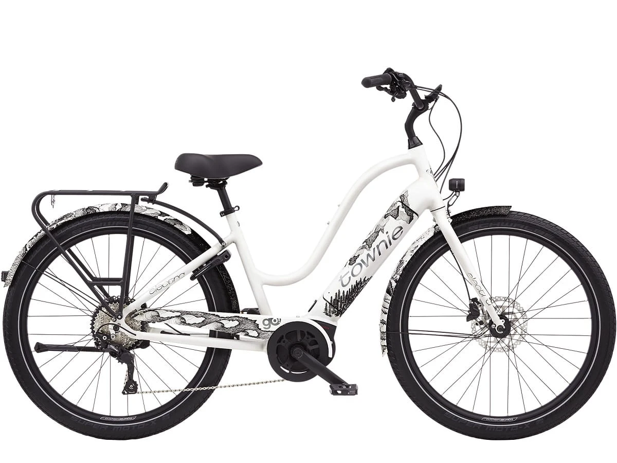 Electra Townie Path Go! 10D Step-Thru Pearl White