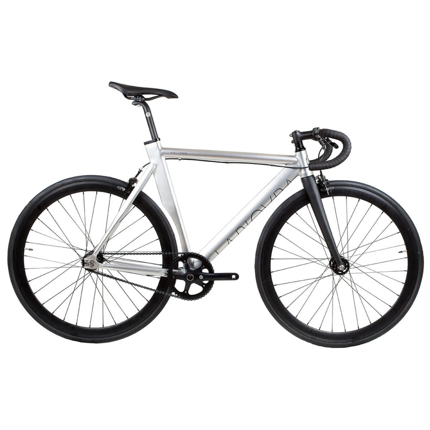 La Piovra ATK Fixie/Singlespeed Fiets - Gepolijst Zilver