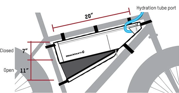 Blackburn Outpost Frame Tas - Groot - Image 3