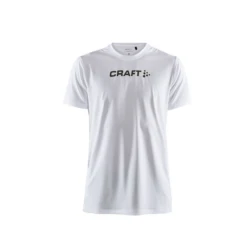 Craft Core Essence Mesh Tee Korte Mouw - Wit
